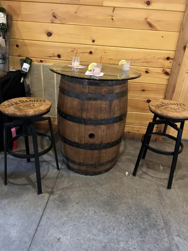Fully Restored Barrel Tables